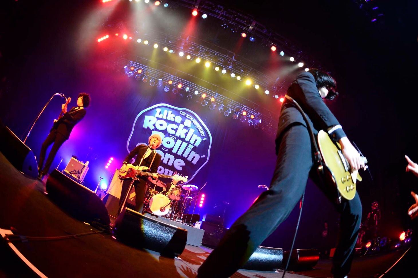 THE BAWDIES「～The 10th Anniversary～ Like a Rockin' Rollin' Stone Tour」の様子。（撮影：橋本塁 -SOUND SHOOTER-）