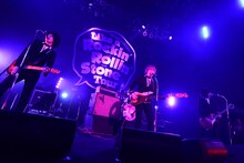 THE BAWDIES「～The 10th Anniversary～ Like a Rockin' Rollin' Stone Tour」の様子。（撮影：橋本塁 -SOUND SHOOTER-）