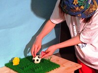 「RICE BALL」映像制作時の様子。