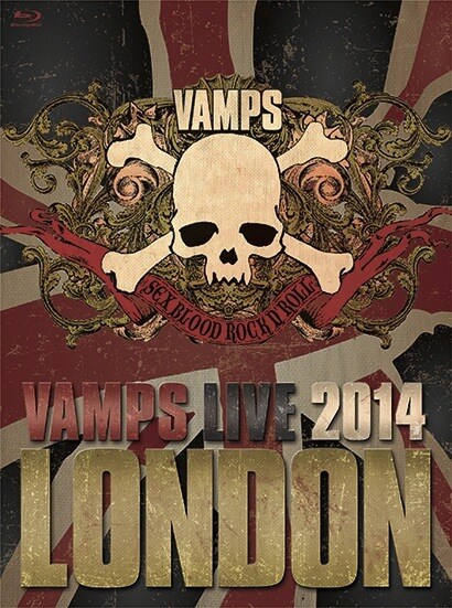 VAMPS「VAMPS LIVE 2014: LONDON」Blu-ray通常盤Aジャケット
