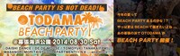「OTODAMA BEACH PARTY 2014」バナー
