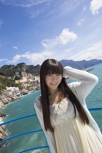 「竹達彩奈3rd写真集（仮）」からのワンカット。