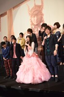 「聖闘士星矢 LEGEND of SANCTUARY」初日舞台挨拶の様子。