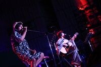 左からK、根本要（スターダスト☆レビュー）。