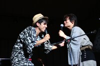 左からK、根本要（スターダスト☆レビュー）。