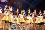 「HKT48九州7県ツアー～可愛い子には旅をさせよ～」福岡公演の様子。（C）AKS