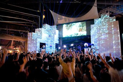 東京・東京ジョイポリスで開催された「FUNNY VILLAGE」の様子。