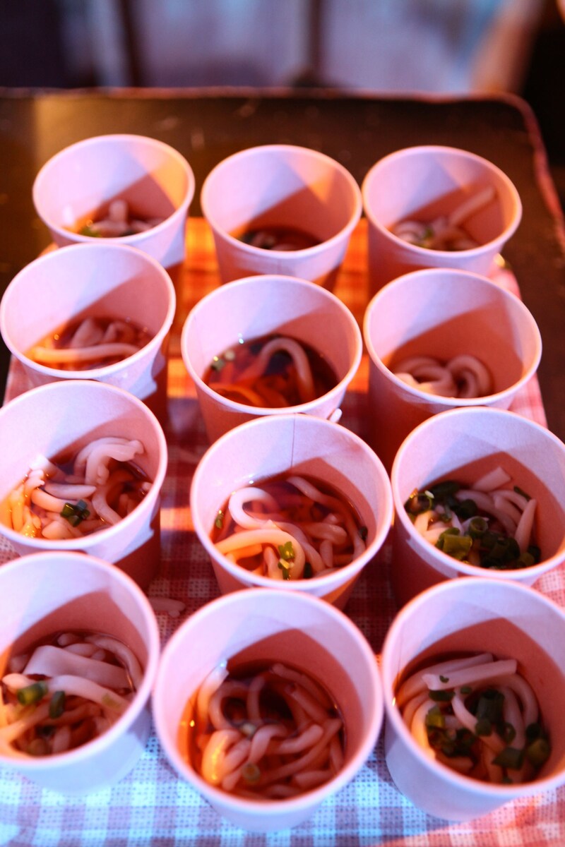 手打ちうどん(撮影:月夜野ヒズミ)