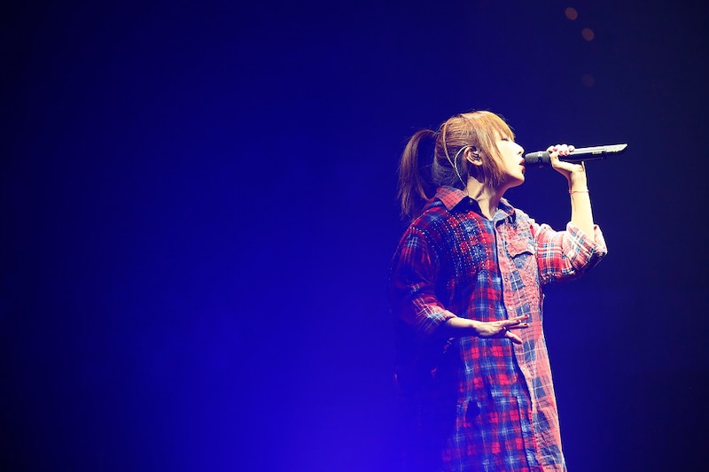 aiko「Love Like Pop vol.16.5『15周年、本当にありがとうございまし』」大阪・大阪城ホール公演の様子。