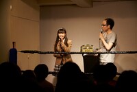 左から田口華、清野茂樹。