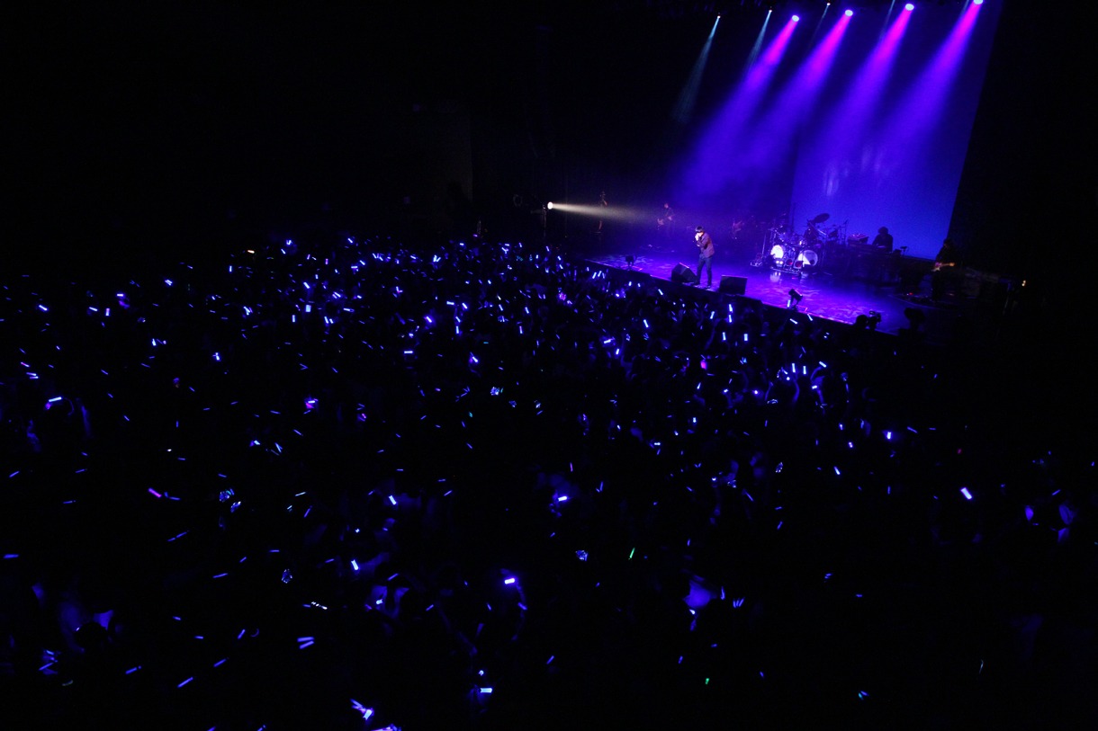りょーくん「Re:alize Tour 2014」東京・Zepp Tokyo公演の様子。