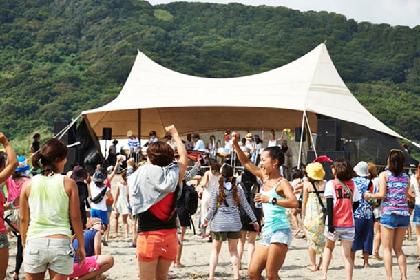昨年行われた「GREENROOM CAMP 13」の模様。