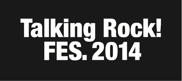 「Talking Rock! FES.2014」ロゴ