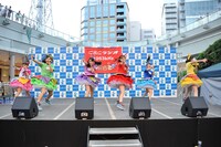 チームしゃちほこフリーライブリハーサルの様子。