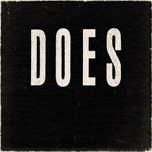 DOES「DOES」ジャケット