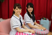 左から松村沙友理、中田花奈。