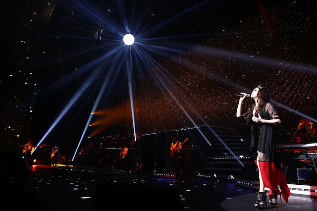 「JUJU HALL TOUR 2014」東京・東京国際フォーラム ホールA公演の様子。（Photo by Yoshika Horita）