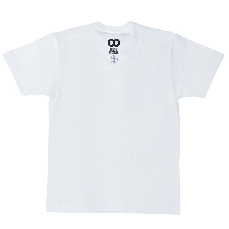 「NO HERO, NO LIFE.」Tシャツ背面
