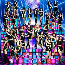 E-girls「E.G. Anthem -WE ARE VENUS-」CD＋DVD盤ジャケット