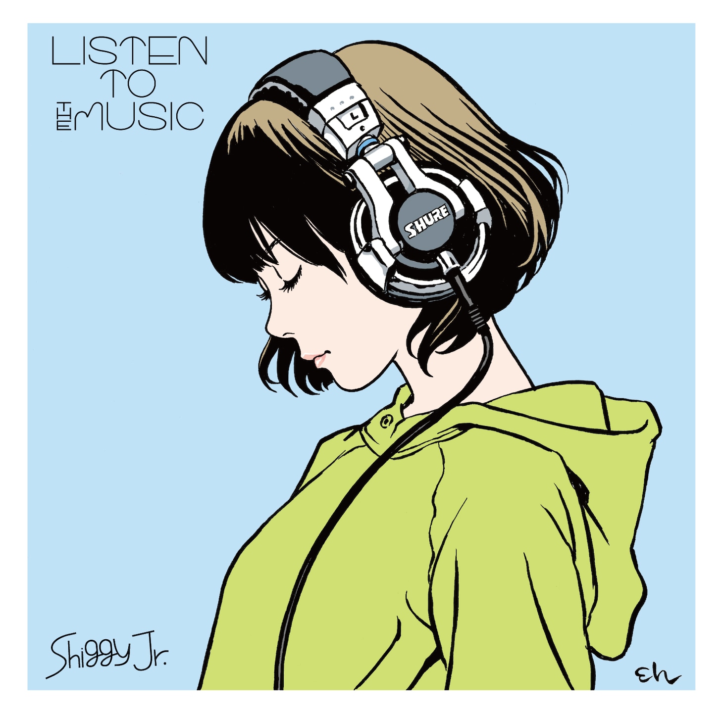 Shiggy Jr.「LISTEN TO THE MUSIC」ジャケット