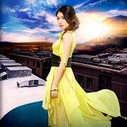 茅原実里「向かい風に打たれながら」初回限定盤ジャケット