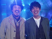 「MUSIC FAIR」出演時のスキマスイッチ。