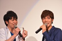 左から野島健児、小野賢章。