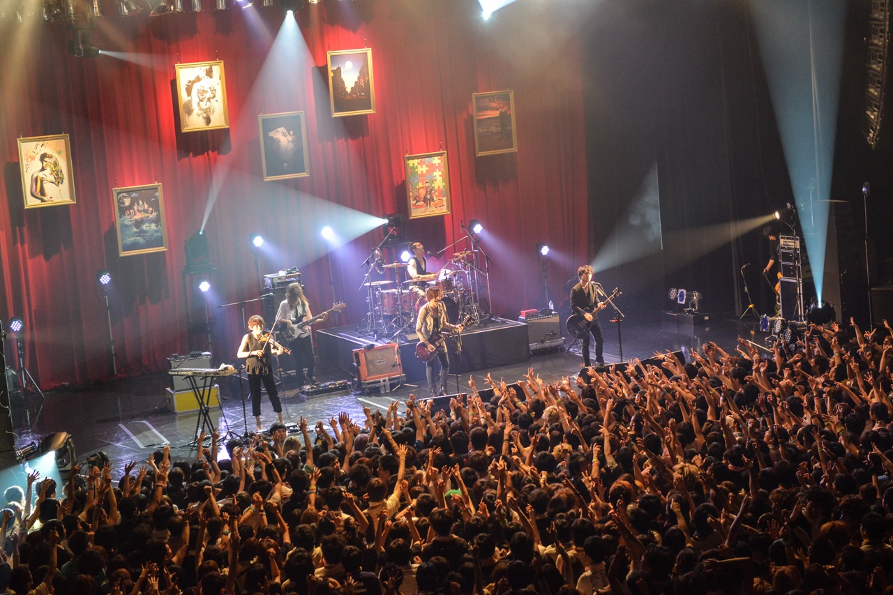 「BIGMAMA Roclassick Tour 2014」2014年7月6日 Zepp DiverCity TOKYO公演の様子。（Photo by Azusa Takada）