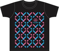 「でんぱ組.inc Tシャツ2014 黒」表デザイン