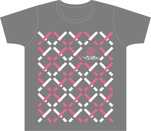 今週の人気画像1位は「でんぱ組ツアー＆フェスグッズを先行販売」より、「でんぱ組.inc Tシャツ2014 黒」表デザイン。