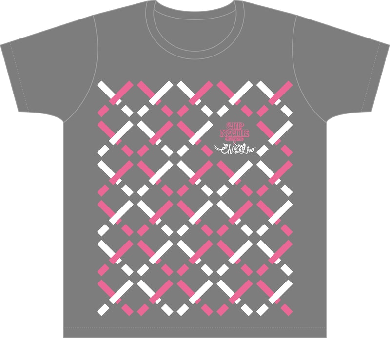 今週の人気画像1位は「でんぱ組ツアー＆フェスグッズを先行販売」より、「でんぱ組.inc Tシャツ2014 黒」表デザイン。