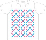「でんぱ組.inc Tシャツ2014 白」表デザイン