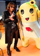YOSHIKIとふなっしー。