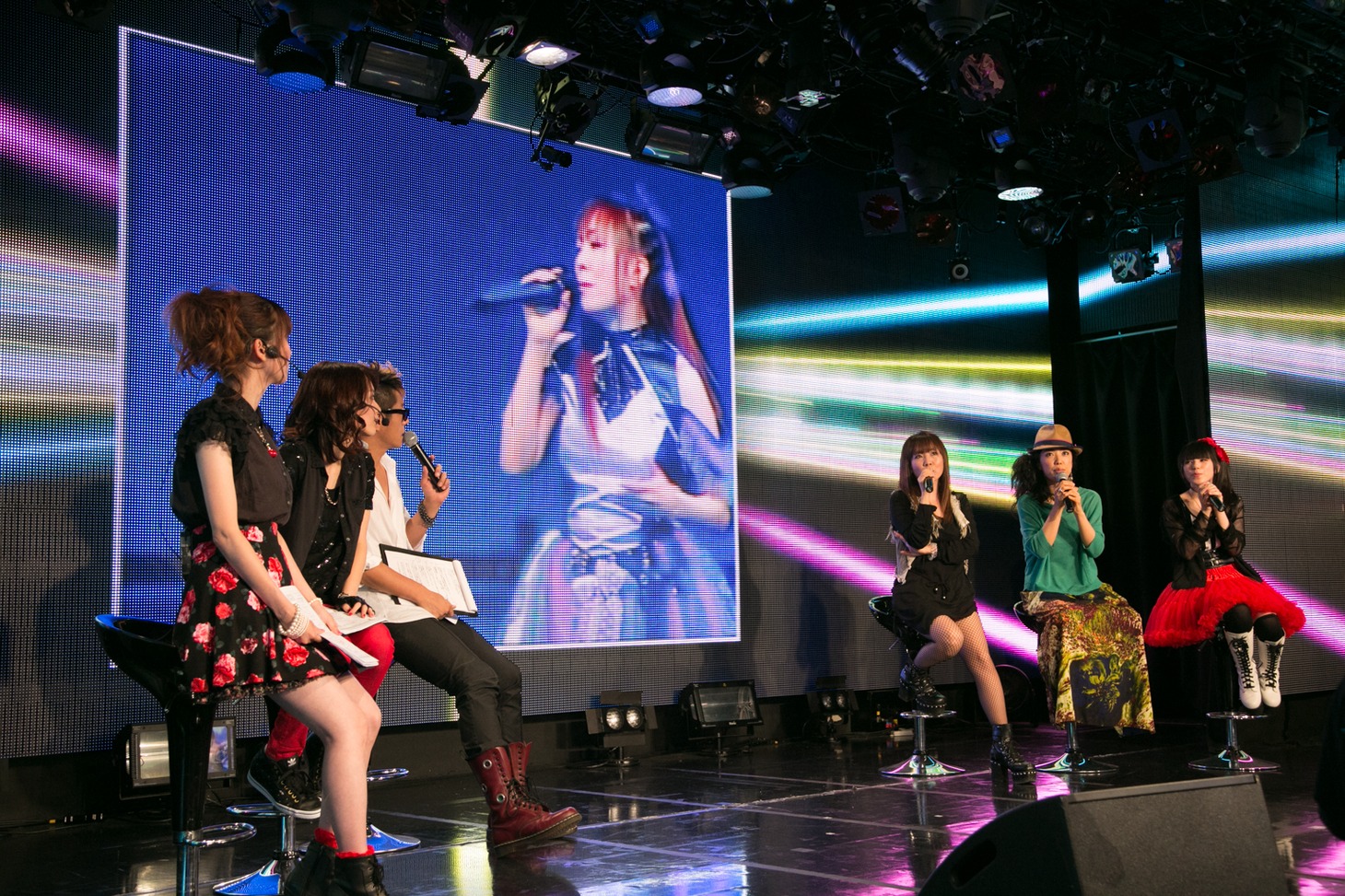 「アニソンCLUB！ vol.0」の様子。