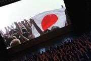 東京・Zepp Tokyoで行われた「BABYMETAL WORLD TOUR 2014」イギリス・The Forum公演ライブビューイングの様子。