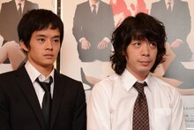 兄弟役を演じた池松壮亮、峯田和伸（銀杏BOYZ）。