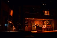 舞台「母に欲す」公開舞台稽古の様子。