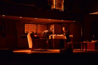 舞台「母に欲す」公開舞台稽古の様子。