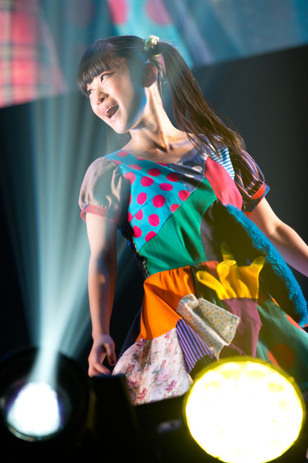 テンテンコ。写真は7月8日に神奈川・横浜アリーナで行われたBiSの解散ライブ「BiSなりの武道館」の模様。