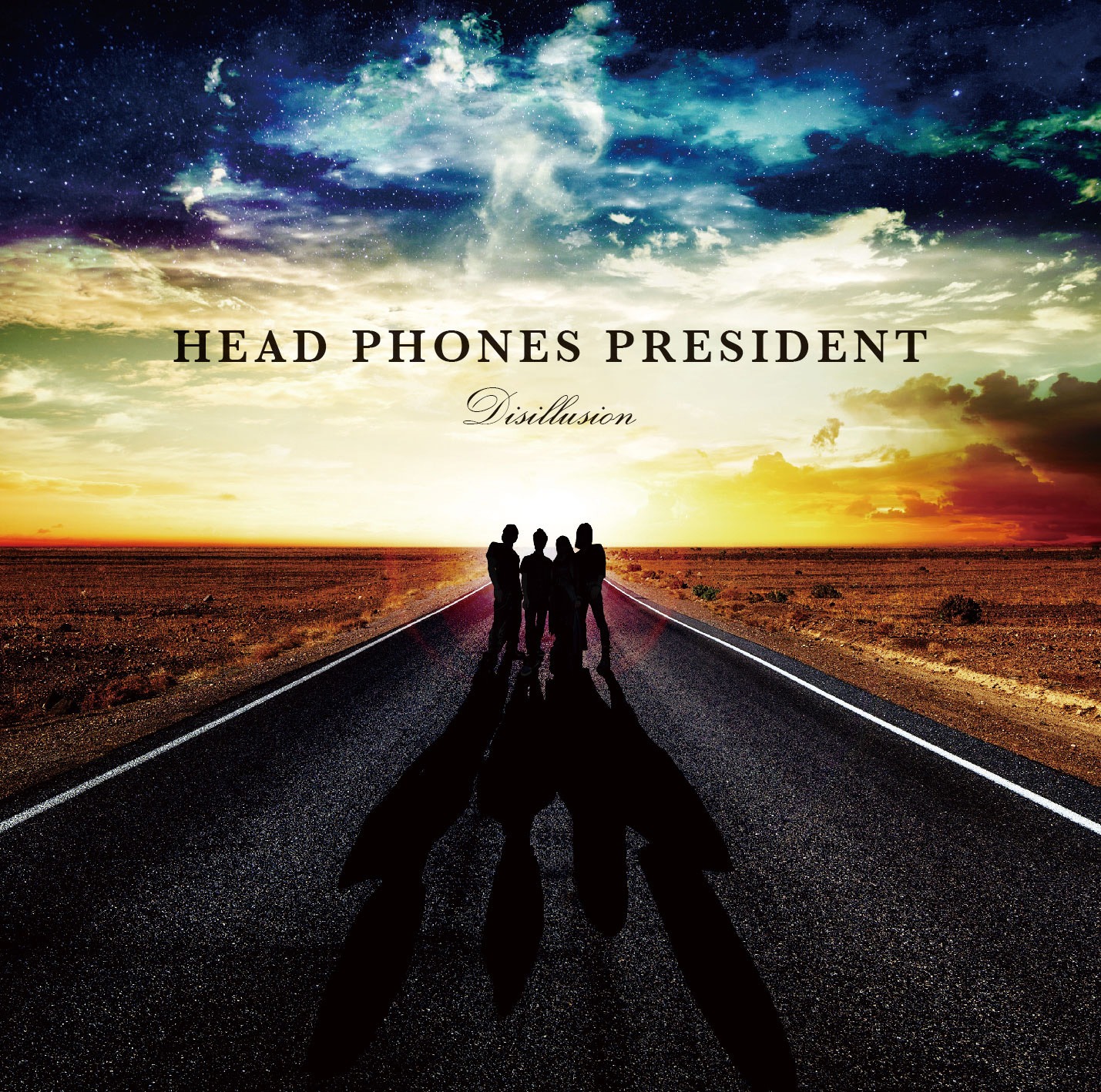 HEAD PHONES PRESIDENT「Disillusion」ジャケット