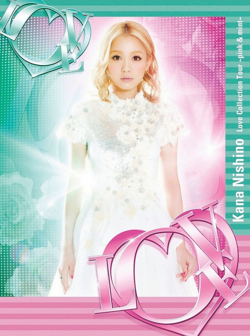 西野カナ「Love Collection Tour ～pink & mint～」DVD / Blu-ray初回限定盤ジャケット