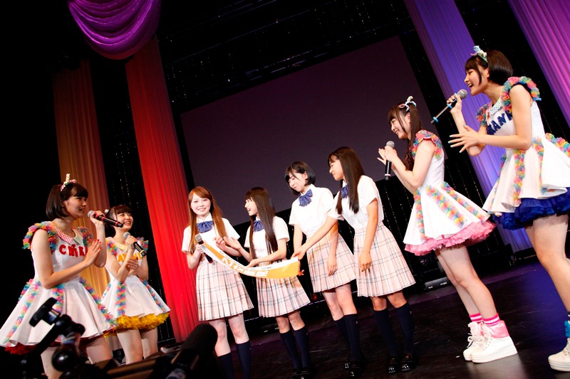 新メンバー4名を交えた乙女新党。