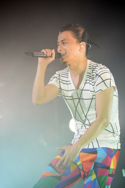 「10th Anniversary Year KREVAライブハウスツアー2014『K10』」Zepp DiverCity TOKYO公演のKREVA。