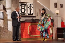 左から笑福亭鶴瓶、百田夏菜子。(c)CBC