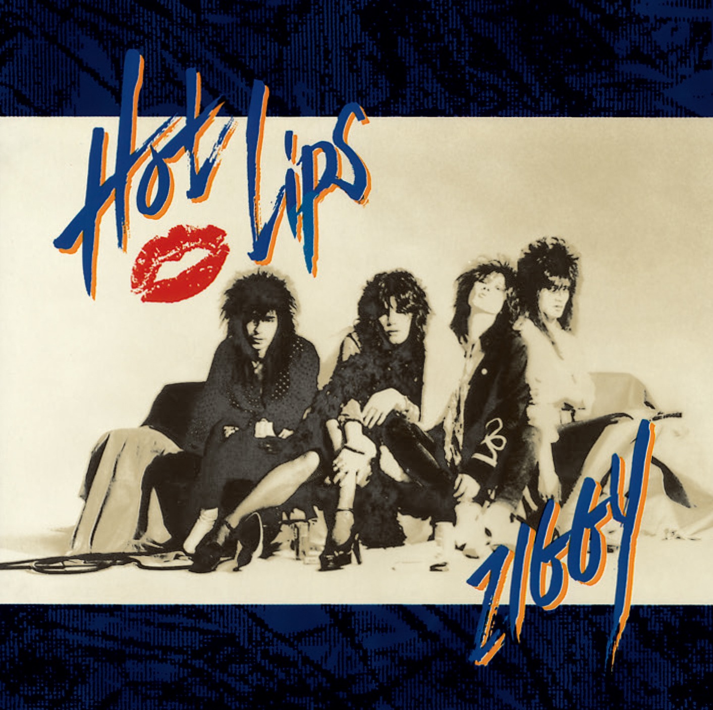 ZIGGY「HOT LIPS」ジャケット