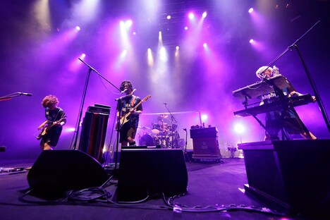 the telephones「KICK OFF DISCO!!!2014」の様子。（Photo by Yuki Kawamoto）