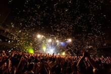 the telephones「KICK OFF DISCO!!!2014」の様子。（Photo by Yuki Kawamoto）