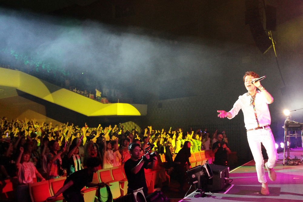 本日7月15日に行われた「HY HAI-SAI GLOCAL TOUR 2014」東京・渋谷公会堂公演の様子。（撮影：駒井夕香）