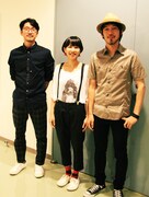 The Uranus。左から西野真純、岩崎なおみ、八橋義幸。