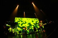 浅井健一「Sky Diving Night」の様子。（撮影：岩佐篤樹）